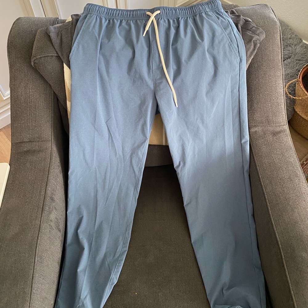MENS LARGE MARINE LAYER CHINA BLUE JOGGER
